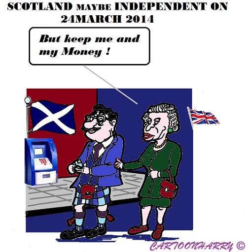 Cartoon: Scotlands Independency 1