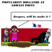 Popularity Hollande