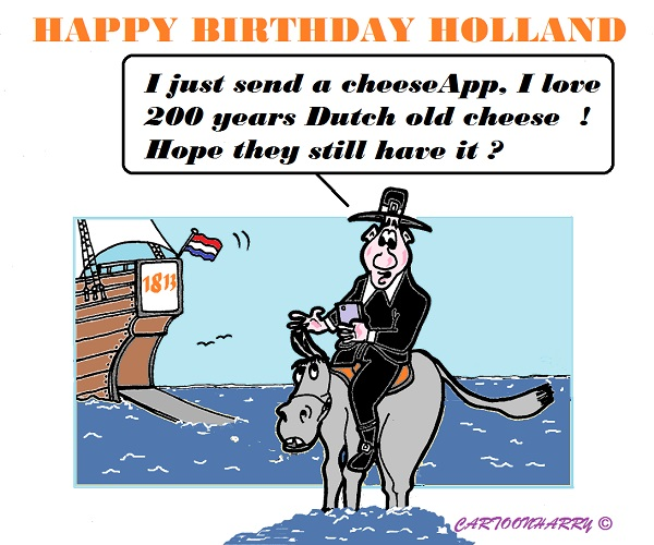 Cartoon: Happy Birthday Holland 1