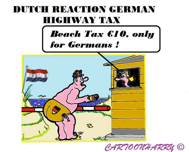 Cartoon: Beach Tax 1