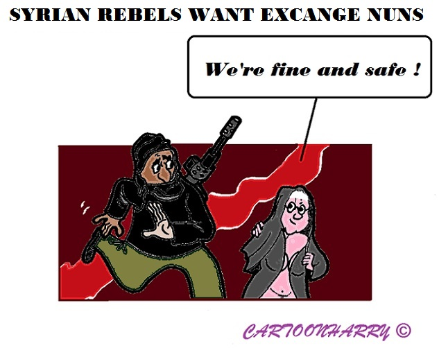 Cartoon: Kidnapped Nuns 1