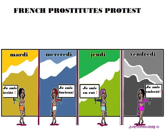 Cartoon: Hookers Protest 1