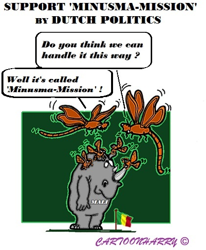 Cartoon: Minusma-Mission 1