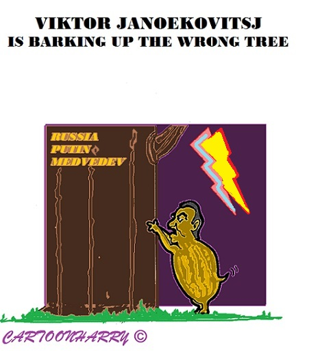Cartoon: Viktor Janoekovitsj 1