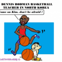 Dennis Rodman and Kim