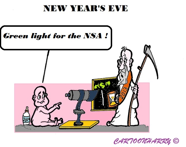 Cartoon: Happy New Year 1