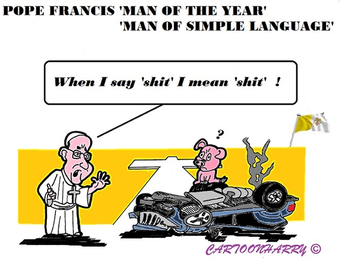 Cartoon: Man of the Year 2013 1