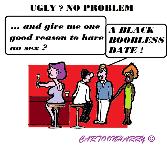 Cartoon: Black Date 1