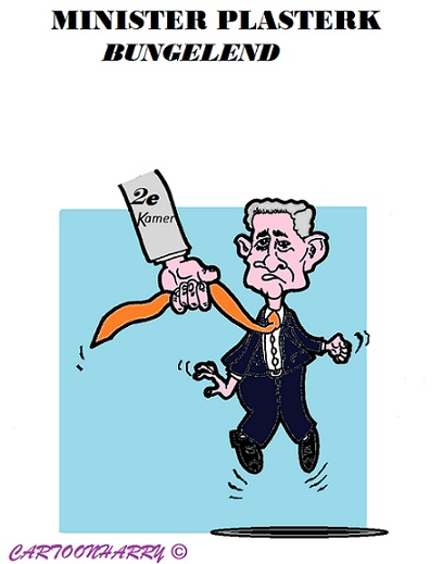 Karrikatur: Minister Plasterk 1