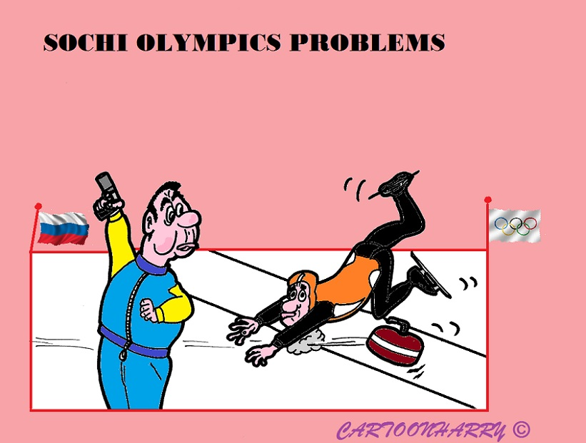 Cartoon: Olympic Wintergames 1