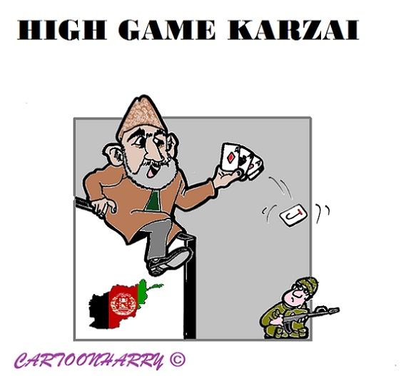 Karrikatur: Karzai 1