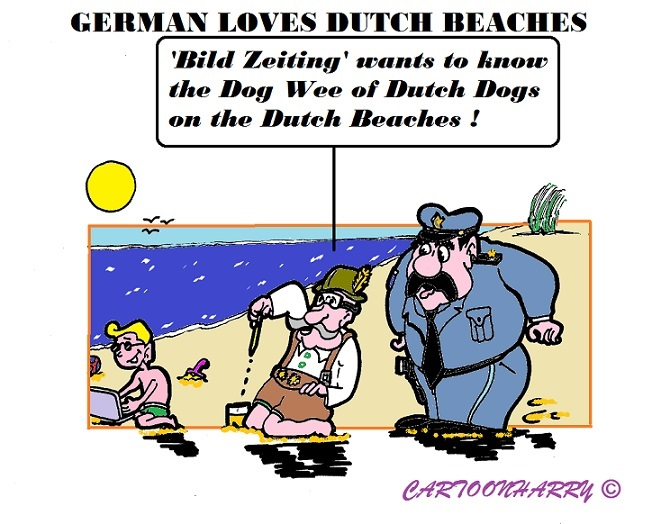 Cartoon: Dutch Beaches 1
