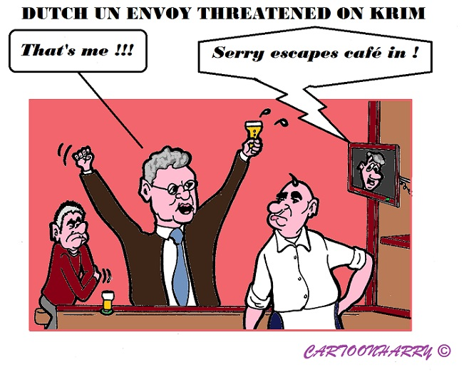 Cartoon: Dutch UN Envoy 1
