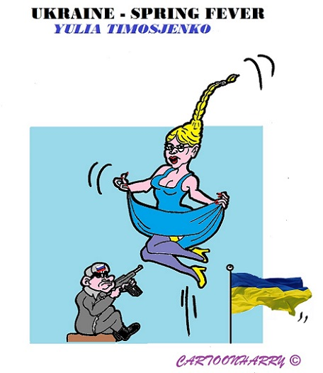 Karrikatur: Yulia Timosjenko 1