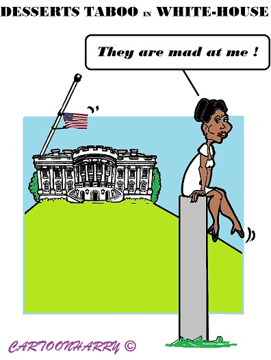 Cartoon: Michelle Obama 1