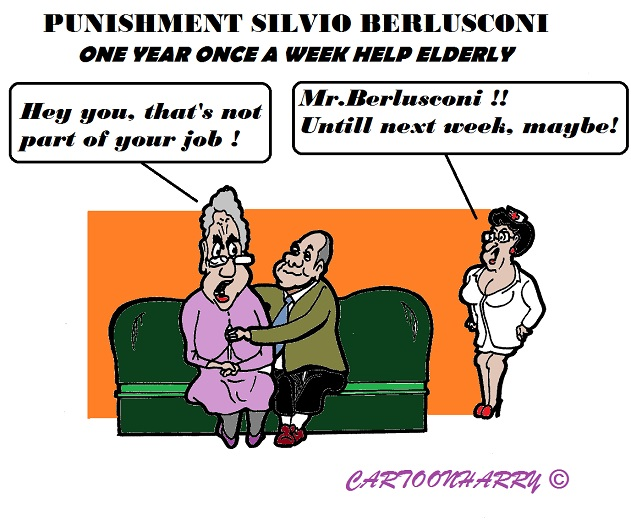 Cartoon: Silvio Berlusconi 1