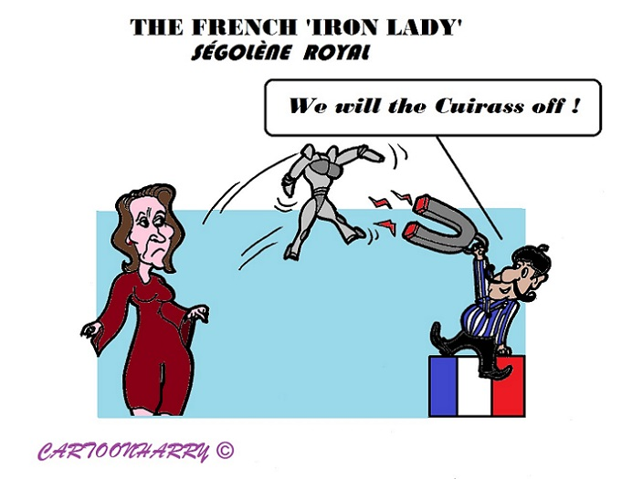 Cartoon: Ségolène Royal 1