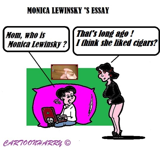 Cartoon: Monica Lewinsky 1