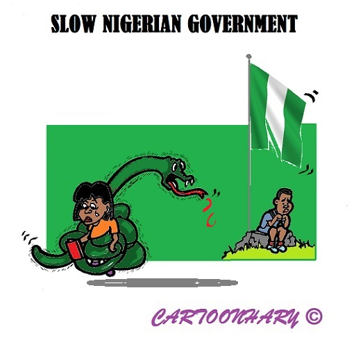 Cartoon: Nigeria and Boko Haram Snake 1