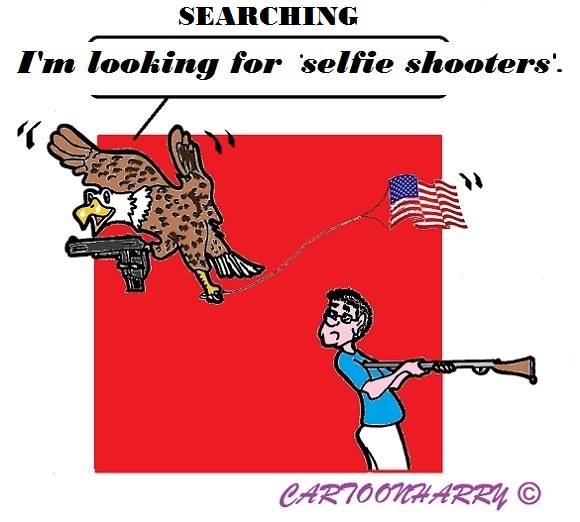Cartoon: Wanted: Virgin Shooters 1