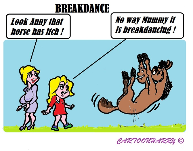 Cartoon: Breakdance 1