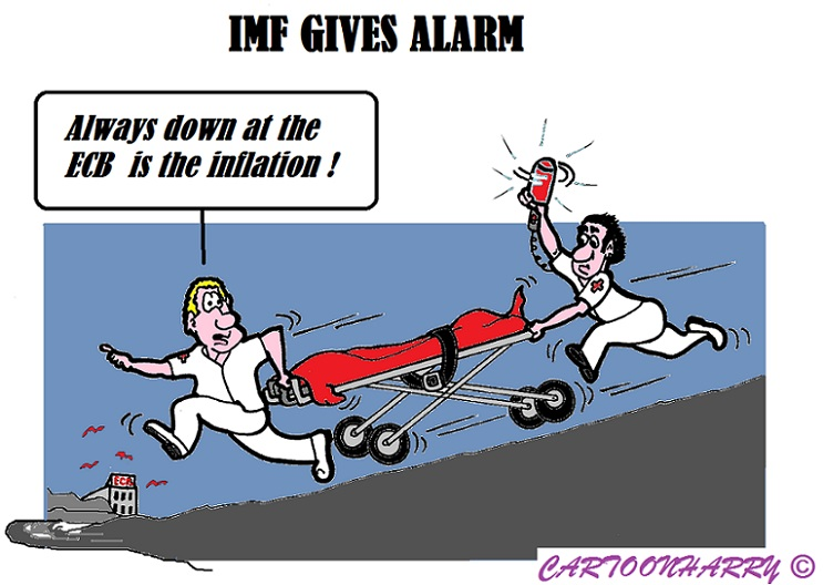 Cartoon: IMF and ECB 1
