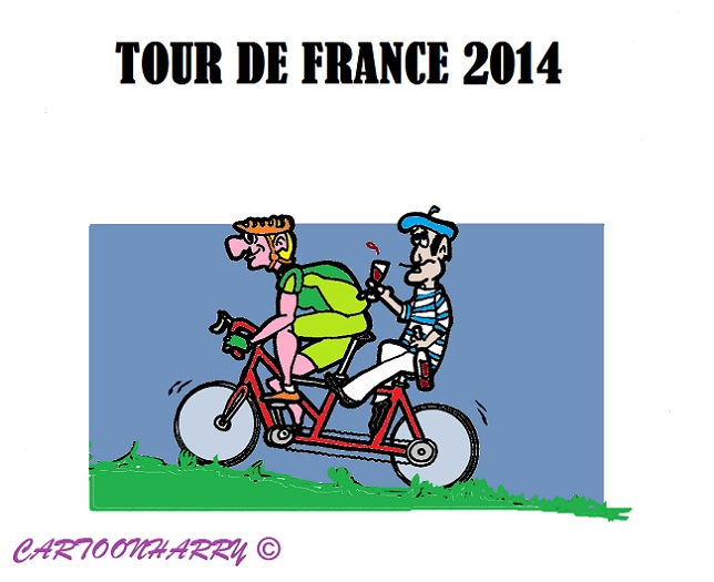 Cartoon: Tour de France 1