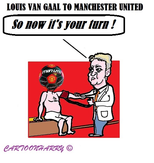 Cartoon: Doctor Louis van Gaal 1
