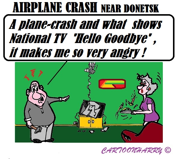 Cartoon: Dutch Programm about Schiphol 1
