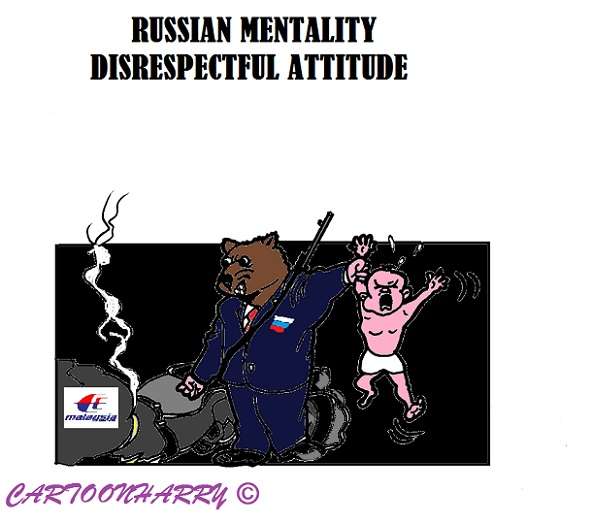 Cartoon: Russian Mentality 1