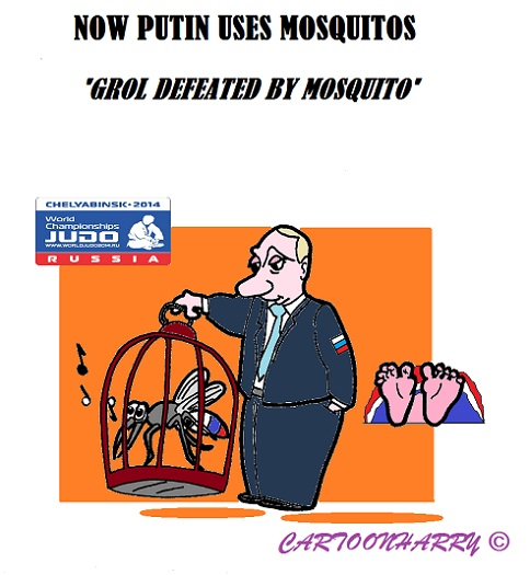 Cartoon: Putin and his Mosquito 1