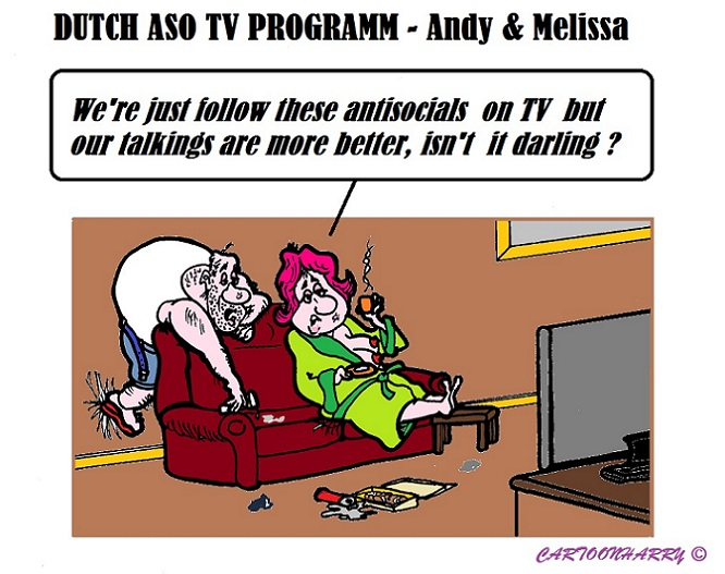 Cartoon: Andy and Melissa 1