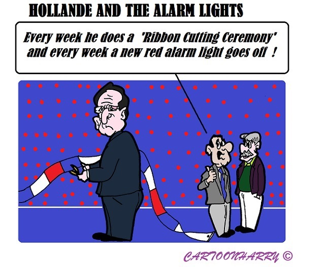 Cartoon: Hollande and the RedLights 1