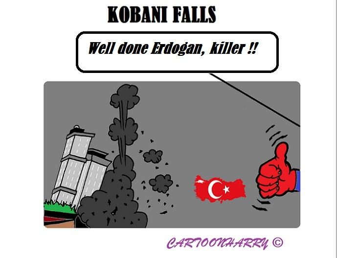 Cartoon: Kobani Syria 1