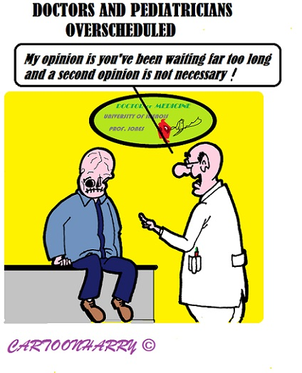 Cartoon: Overscheduled 1