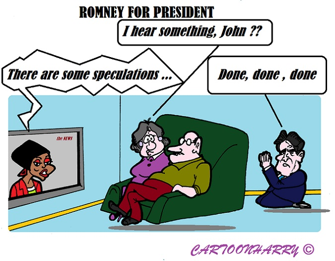Cartoon: Mitt Romney 1