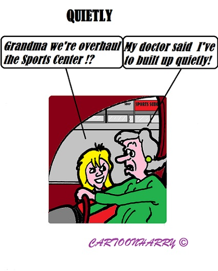 Cartoon: GrandMa and Sports 1