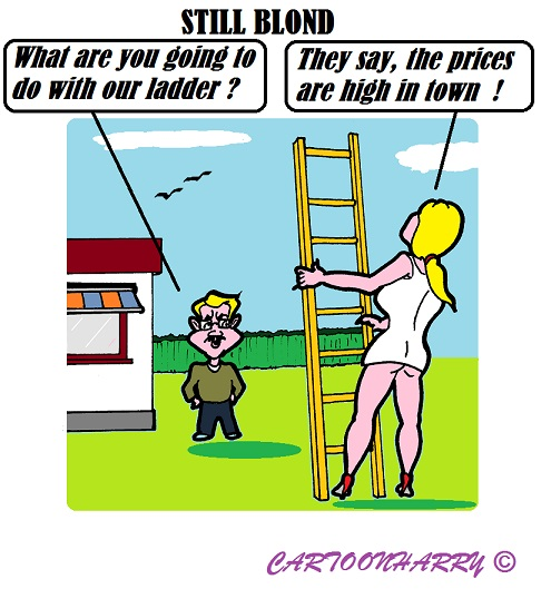 Cartoon: Still Blond 1