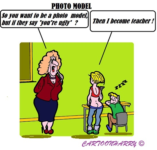 Cartoon: Coming Model 1