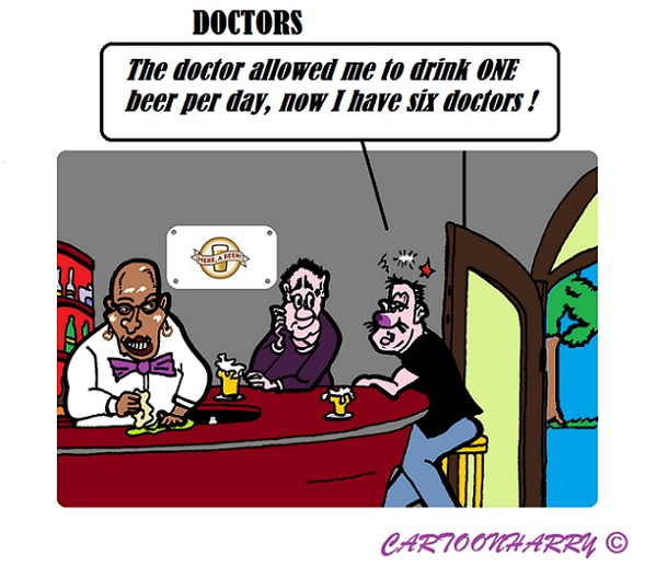 Cartoon: Six Beers 1