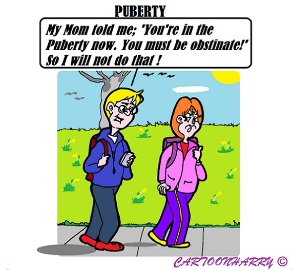Cartoon: Puberty 1