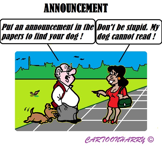 Cartoon: My Dog 1