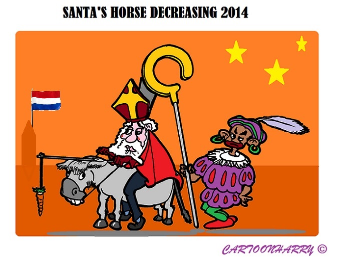 Cartoon: Dutch Santa 1