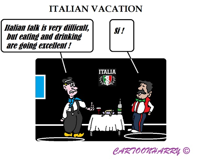 Cartoon: Eat Don't Talk 1