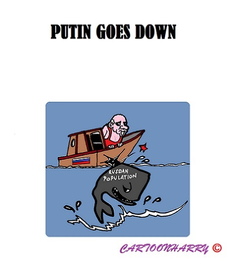 Cartoon: Putin in Crisis 1