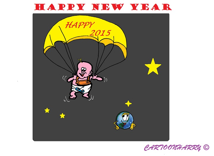 Cartoon: Happy New Year 1