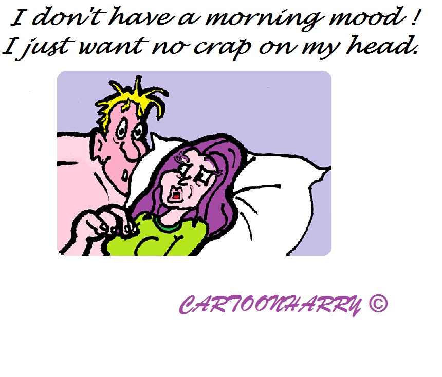 Cartoon: Morning mood 1
