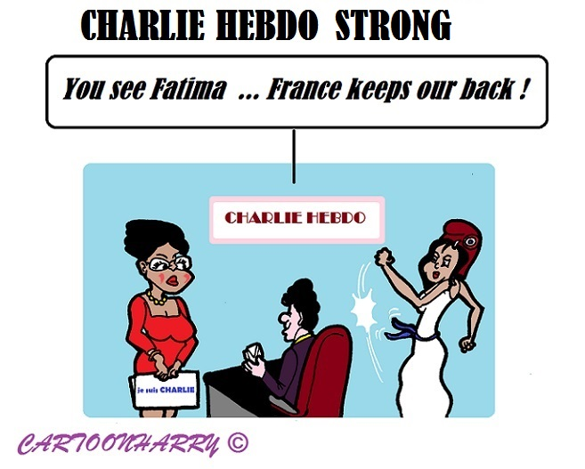 Cartoon: Je Suis Charlie Hebdo 1