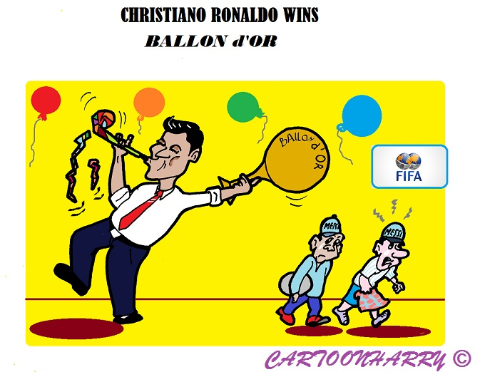 Cartoon: Christiano Ronaldo 1
