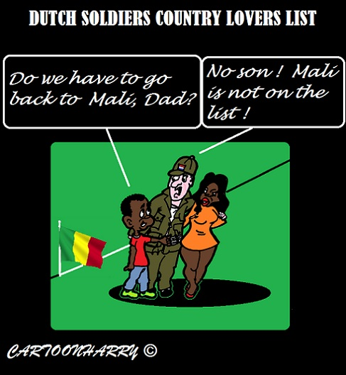 Cartoon: Dutch Country No-Love List 1